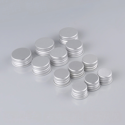 درب بطری های آرایشی و بهداشتی 18 میلی متری 20 میلی متری 24 میلی متری درب بطری آلومینیومی بدون ریزش