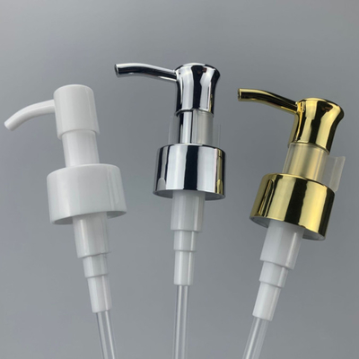 اسپری عطر آلومینیومی پمپ 24 میلی متری لوسیون طلا
