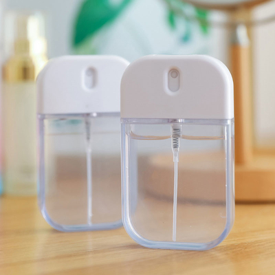 بطری اسپری 45 متری نوع کارت پلاستیکی PP بطری عطر قابل شارژ مجدد