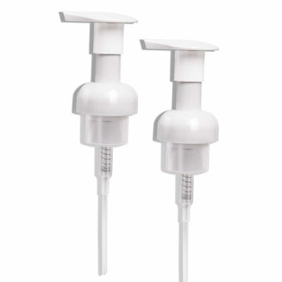 سفید 40mm/410 تلگراف پلاستیکی پمپ کف صابون بدون نشتی