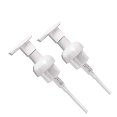 سفید 40mm/410 تلگراف پلاستیکی پمپ کف صابون بدون نشتی