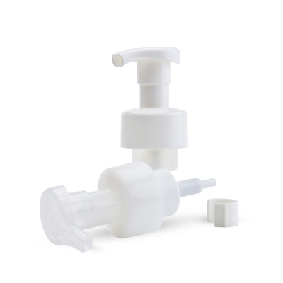 40mm/410 40mm 42mm کف کننده پمپ صابون با گیره سفید شفاف