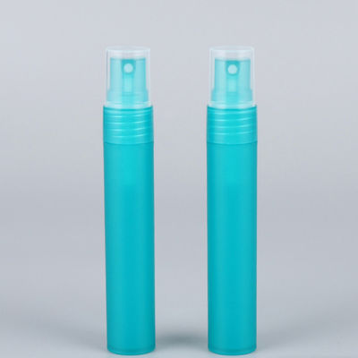 بطری اسپری عطر قلم پلی پروپیلن آبی 10 میلی لیتری جلوگیری از نشت مایع